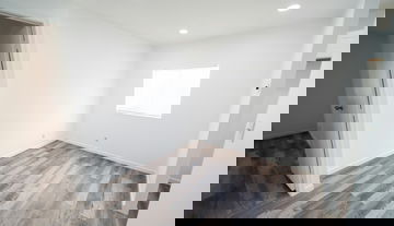 freshly painted white interior